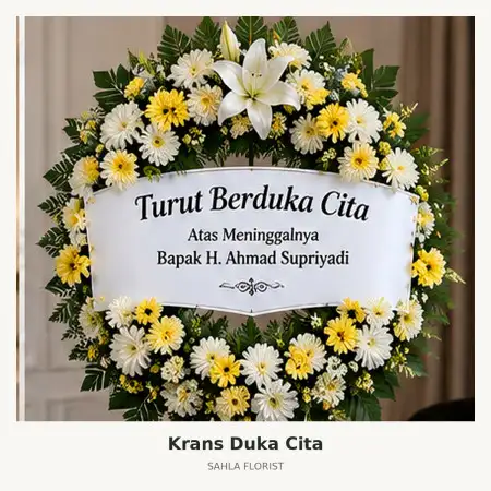 Krans Bunga Duka Tapanuli Tengah